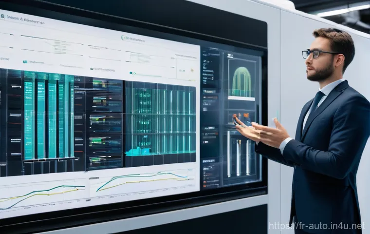 자동화 엔지니어의 성공 전략 - **"Foundational Mastery Meets AI Future"**: A highly detailed, cinematic image of a focused automati...