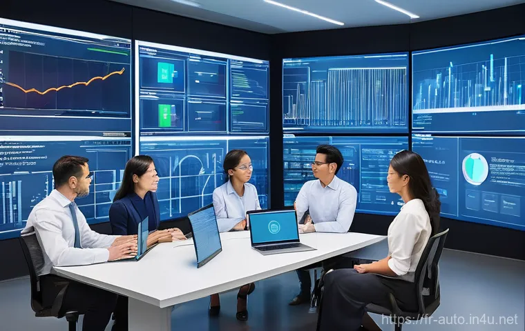 공장자동화 프로젝트 계획 수립 - **Prompt 1: Collaborative Automation Strategy**
A diverse team of engineers and project managers...
