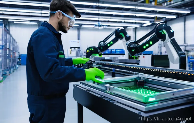 자동화 설비 설계 실무 - **Prompt 1: The Digital Twin Engineer at Work**
    "A highly detailed, photorealistic image of a fe...